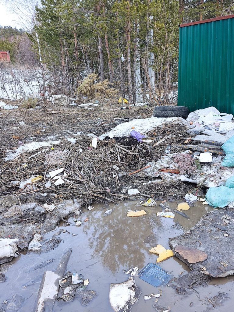 Кыштым,Каолиновый, помойка