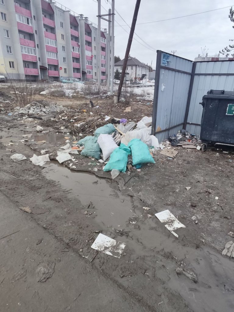 Кыштым,Каолиновый, помойка