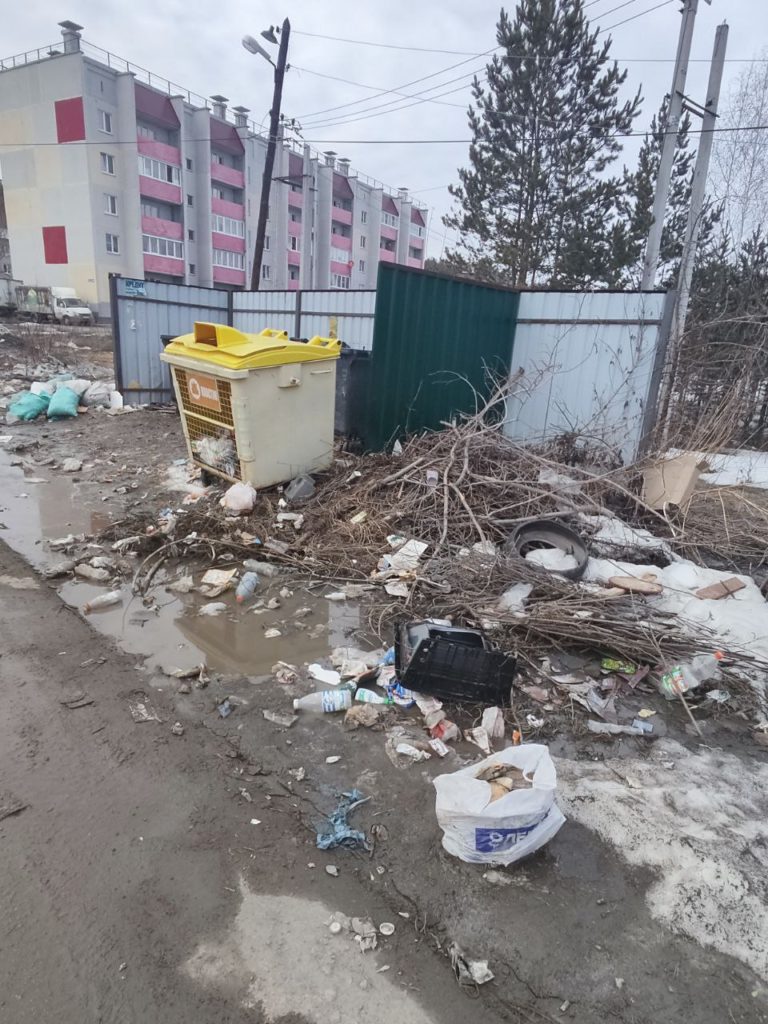 Кыштым,Каолиновый, помойка